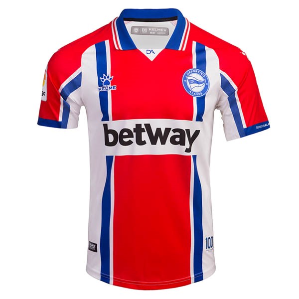 Tailandia Camiseta Alavés Replica Segunda Ropa 2020/21 Rojo